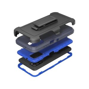 Funda compatible con Samsung Galaxy A02s con protectores_1