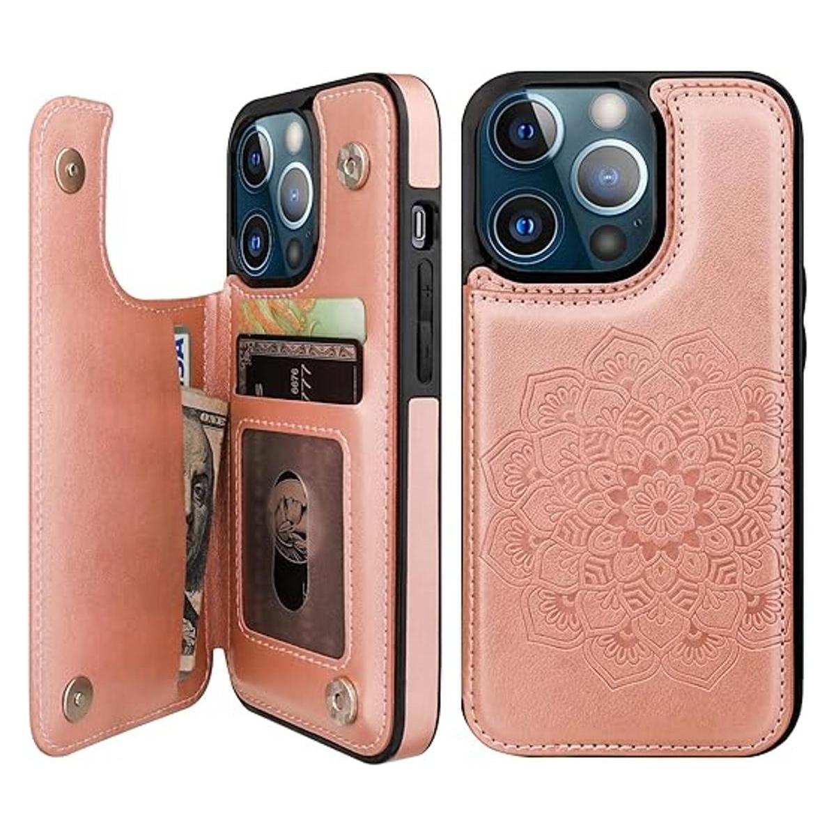 Vaburs Funda compatible con iPhone 13 Pro con soporte para