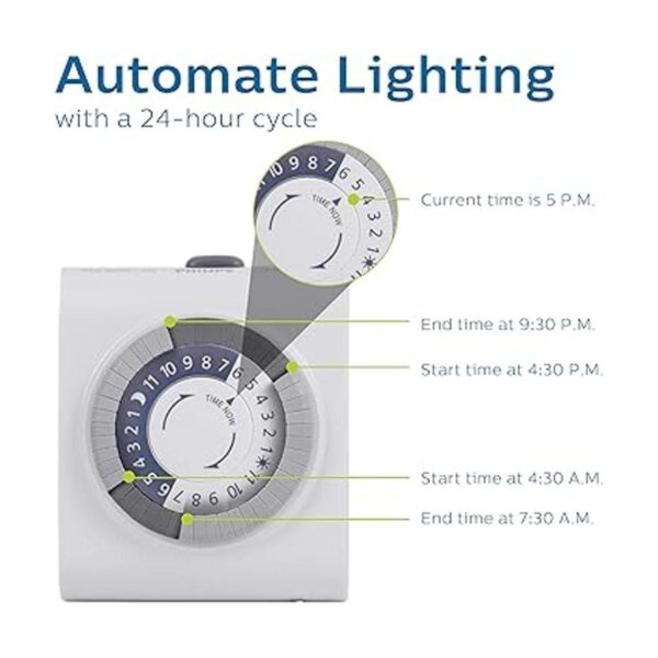 Philips 24Hour Indoor Plugin Mechanical Timer 2 Polarized_4
