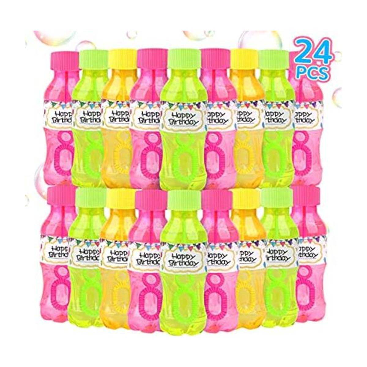 TOY Life 24 botellas de burbujas recuerdos de fiesta de