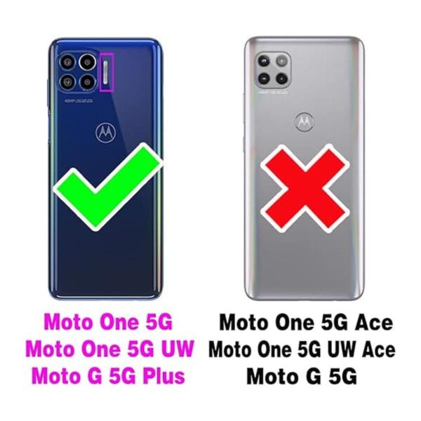 Asuwish Funda de teléfono para Moto One 5GOne5G UWMoto G_2
