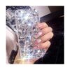 LCHDA Funda con diamantes de imitación transparentes para_2