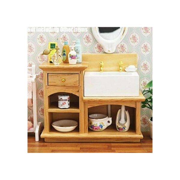 EatingBiting Doll House Baño Cocina Decoración Fregadero_4