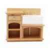 EatingBiting Doll House Baño Cocina Decoración Fregadero_2