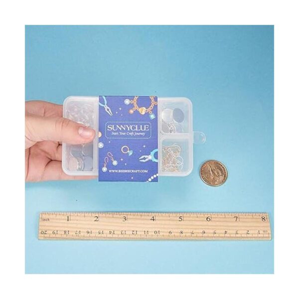 Sunnylue Juego de 20 pares de pendientes de cabujón con 1