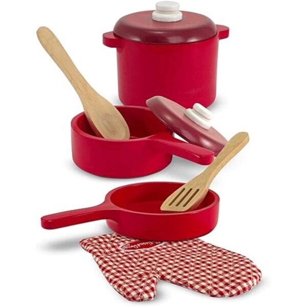 melissa doug Deluxe juego de accesorios de cocina de_6
