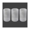 Anmire G0074 Paquete de 3 pantallas de vidrio esmerilado