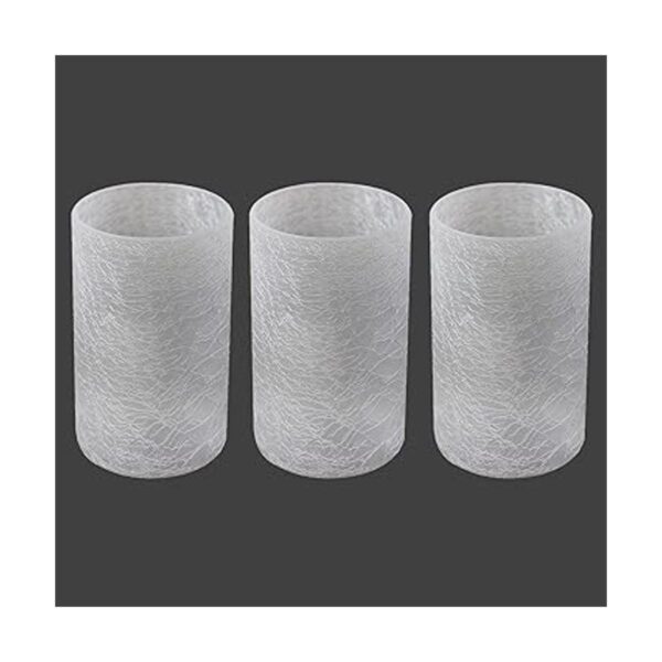 Anmire G0074 Paquete de 3 pantallas de vidrio esmerilado