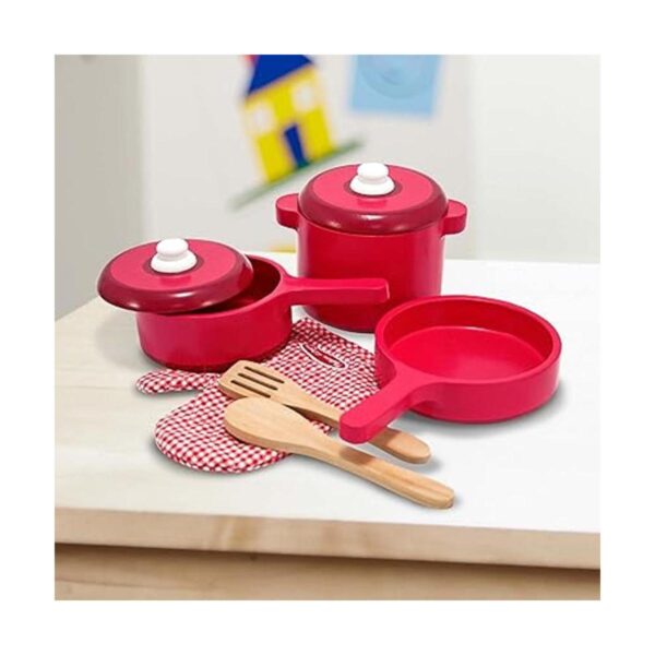 melissa doug Deluxe juego de accesorios de cocina de_4