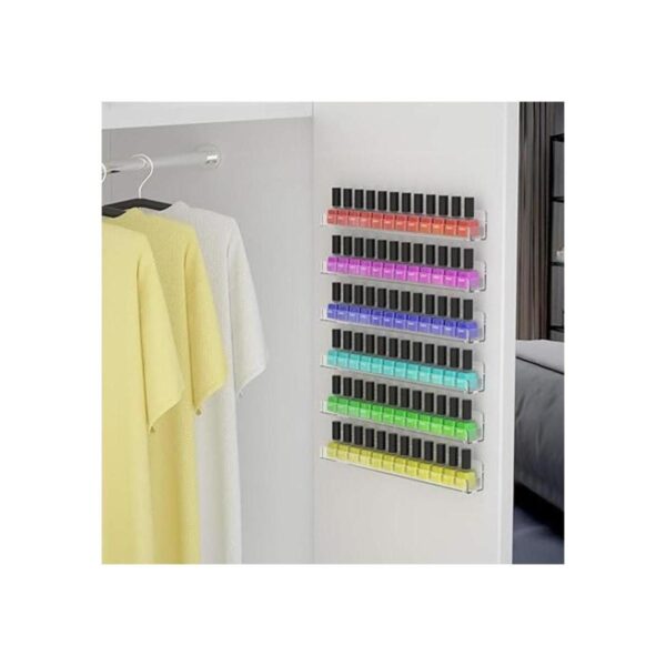 Repisas de pared NIUBEE acrílicas para esmaltes de uñas_6