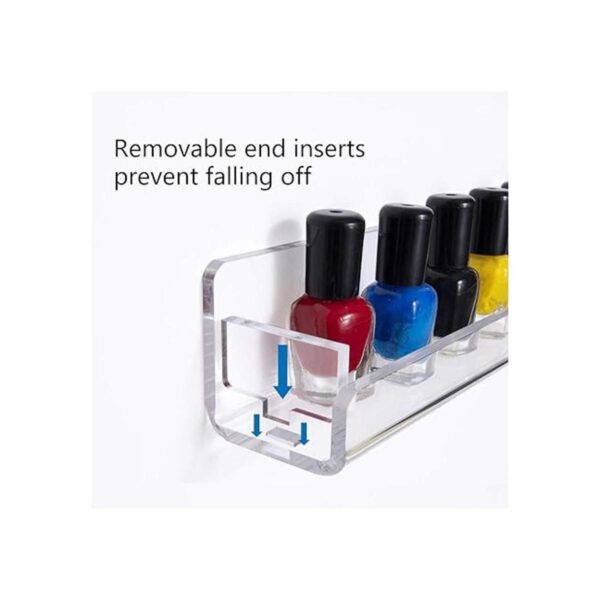Repisas de pared NIUBEE acrílicas para esmaltes de uñas_2