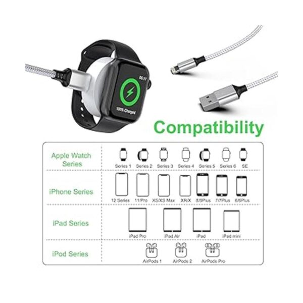 Cable de carga universal USB 5 en 1 para reloj inteligente_2