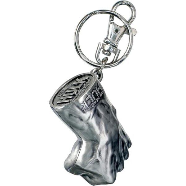 Marvel Hulk Fist Pewter Key RingGreylightSmall_1