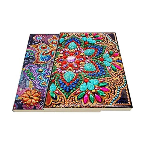 Paquete de 2 cuadernos de pintura de diamantes con diseño