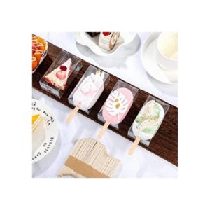 Cajas transparentes para tartas de helado 3.7 x 2.2 x 1.5