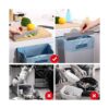 SheMarie Cubo de basura plegable para colgar 9 l montado_2