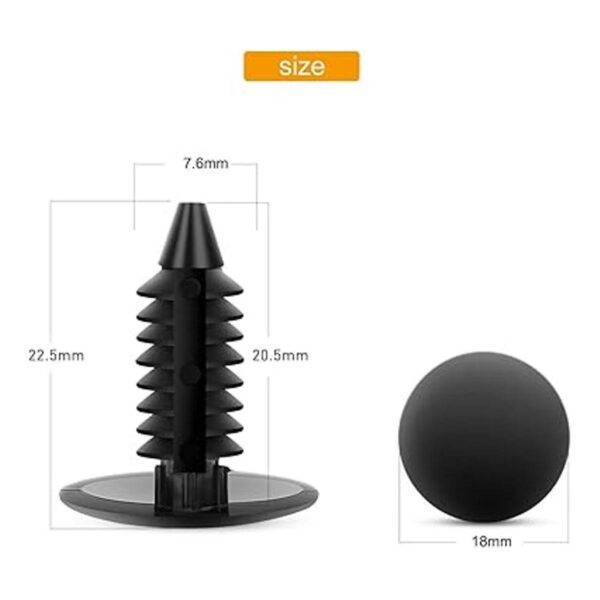 Clipsandfasteners Inc Ganchos 68039280AA para moldura de_3