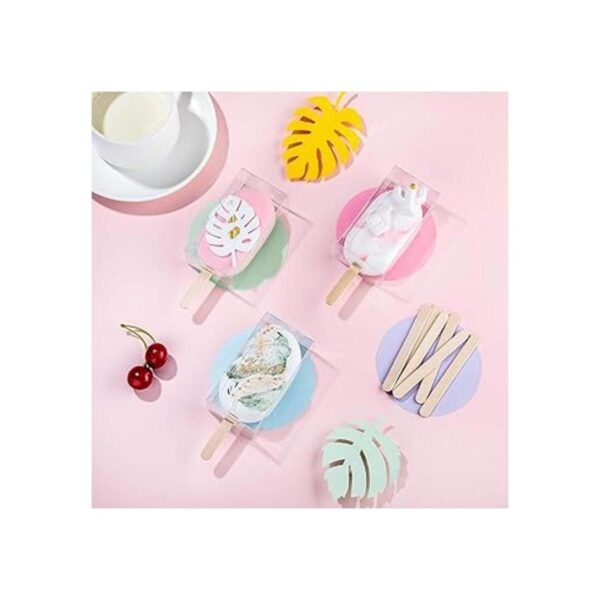Cajas transparentes para tartas de helado 3.7 x 2.2 x 1.5