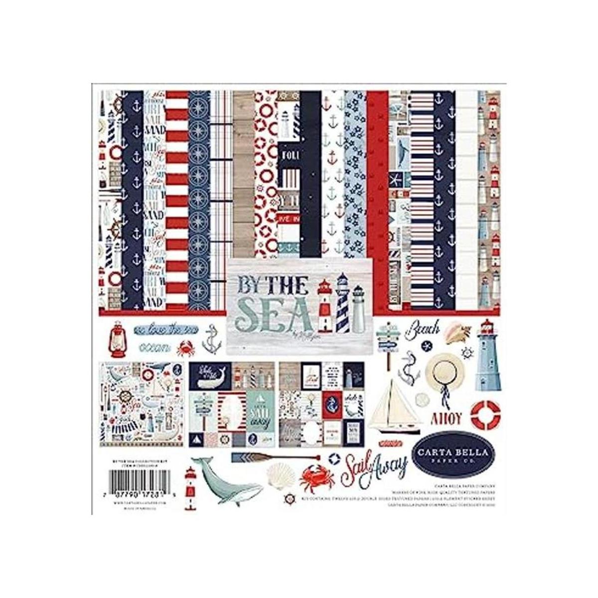 Carta Bella Paper Company By The Sea Collection Kit Papel