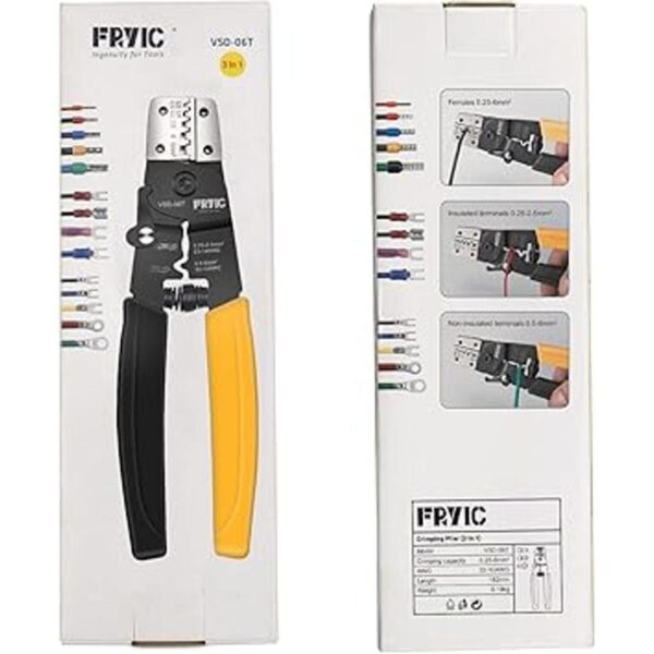 Fryic Mini alicates multifunción 3 en 1 autoajustable