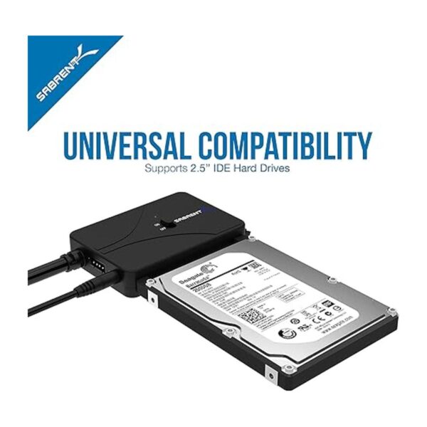 SABRENT Convertidor de disco duro USB 3.0 a SSDSATAIDE_4