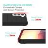 Fingic Funda para Samsung Galaxy S22 Plus 5G con clip_5