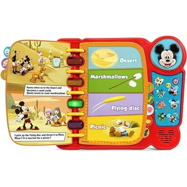 VTech Disney Mickey Mouse Funhouse Libro de exploración y_3