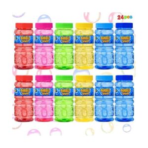 Sloosh Paquete de 24 botellas de solución de burbujas de_1