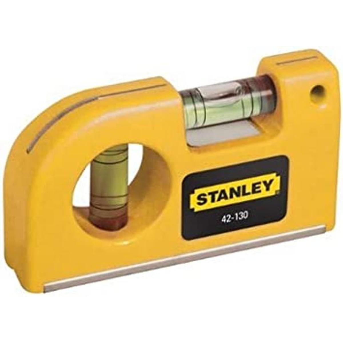 Stanley 042130 Nivel de bolsillo magnético