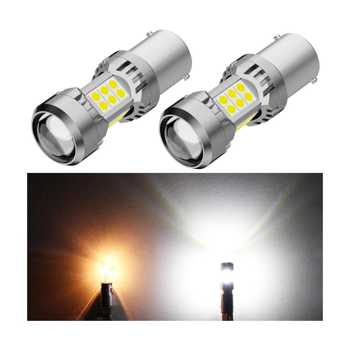 Phinlion Bombillas LED de marcha atrás superbrillantes de