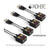 VIMVIPHDCVITVIAHD 1080P CVBS pasivo Balun de vídeo HD
