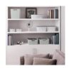 Curver Juego de 6 cestas de plástico decorativas medianas
