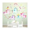 DECOWALL SG2119 Calcomanías de pared de unicornio_3