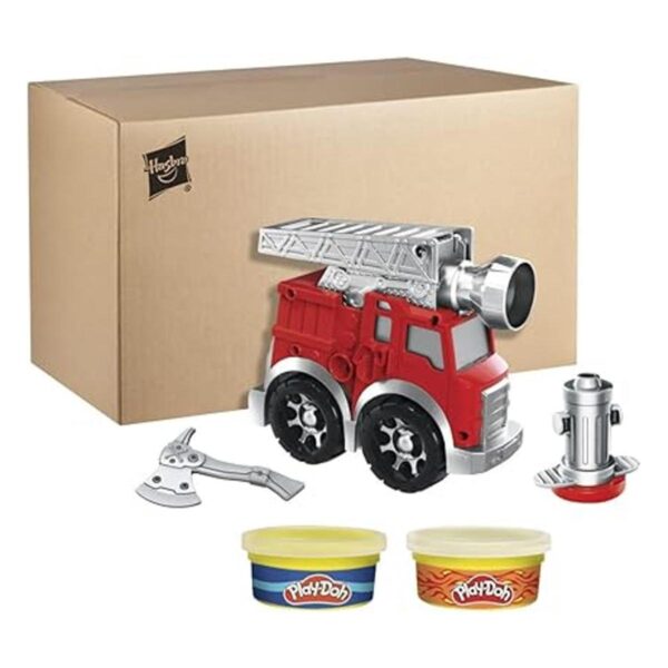 PlayDoh Juego de motor de bomberos con 2 latas de_2