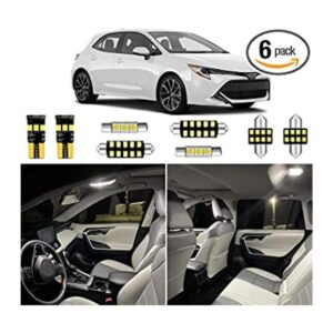 Kit de 6 luces LED interiores Corolla para Toyota Corolla_1