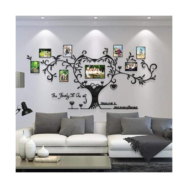 DecorSmart Marco de fotos de árbol familiar de amor