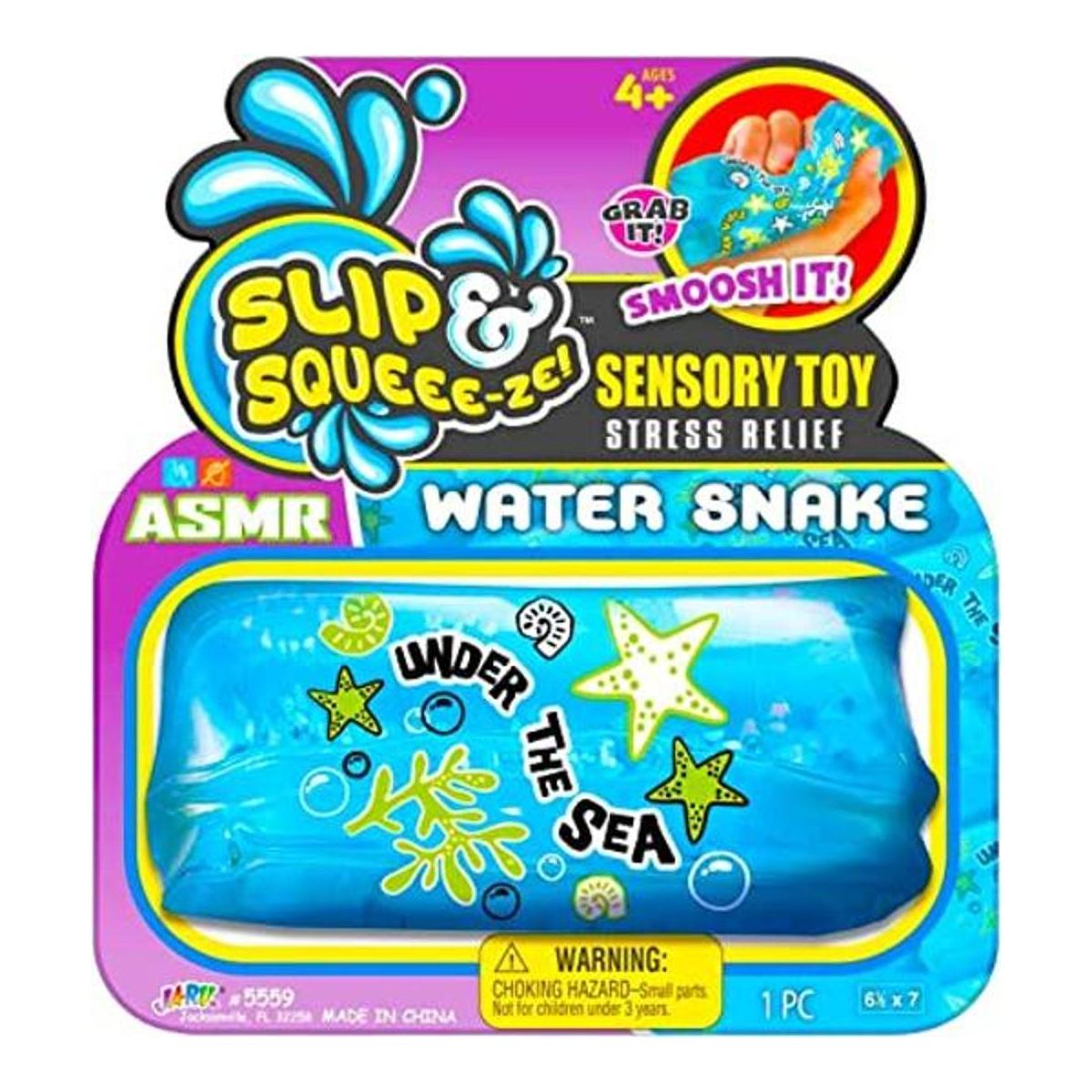 Juguete mágico de serpiente de agua con purpurina de 5