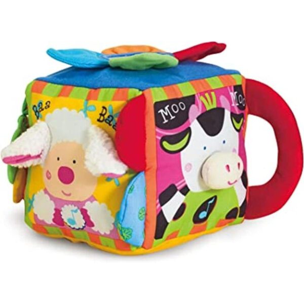 Melissa Doug Ks Kids Cubo educativo musical de granja_1