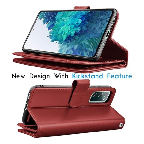 Tekcoo Funda tipo cartera para Galaxy S20 FE 5G Galaxy_4