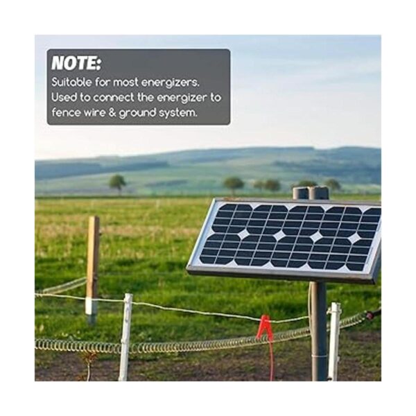 Cable eléctrico de salto de la cerca conecta y esgrima del