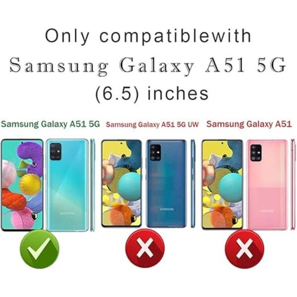 Funda para Samsung Galaxy A51 5G con protector de pantalla_2