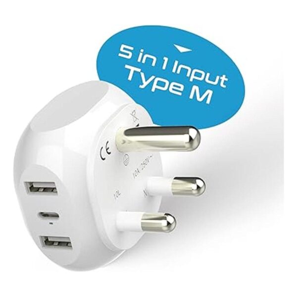 Ceptics Adaptador de enchufe de viaje de Sudáfrica 5_2