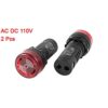Uxcell a14030300ux0160 ledes rojas de CCDC de 110 V para_2