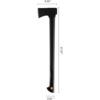 Fiskars 3755811001 Hacha de cortar 28 pulgadas negro_3