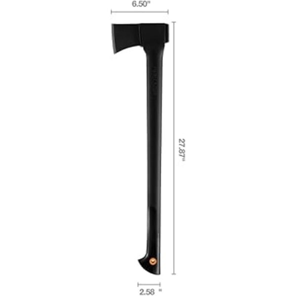 Fiskars 3755811001 Hacha de cortar 28 pulgadas negro_3