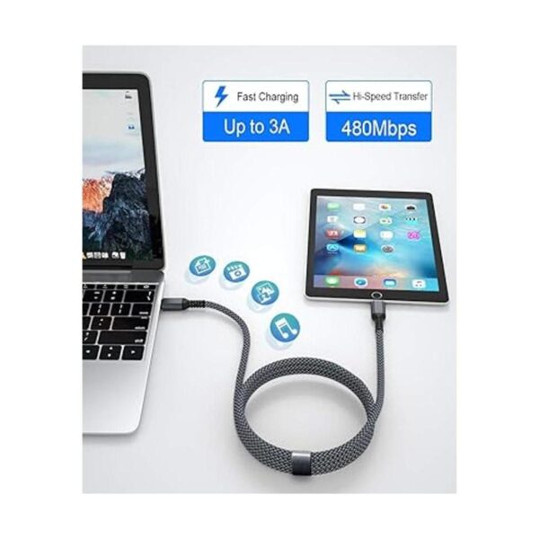 Basesailor Cable de carga USB C a Lightning de 10 pies con_5