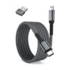 Basesailor Cable de carga USB C a Lightning de 10 pies con_1