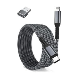 Basesailor Cable de carga USB C a Lightning de 10 pies con_1
