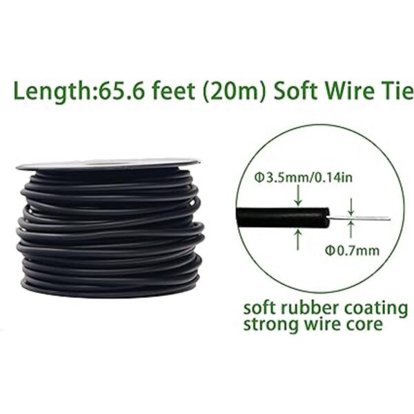 Hun Corbata flexible para plantas de jardín resistente_2
