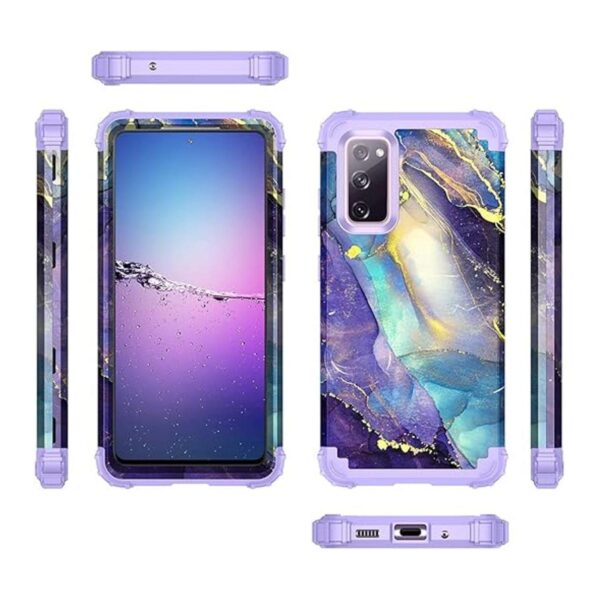 Rancase Funda para Galaxy S20 FE 5G tres capas_2
